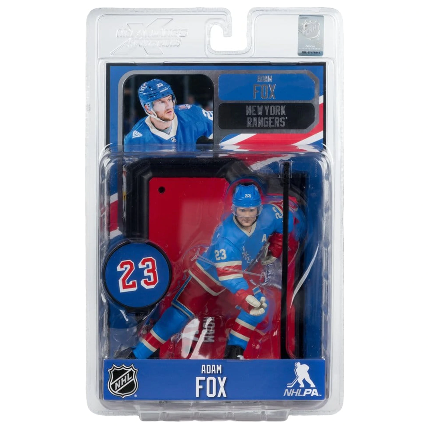 NHL McFarlane SportsPicks figura Adam Fox (New York Rangers Centennial) 18 cm fotografija proizvoda