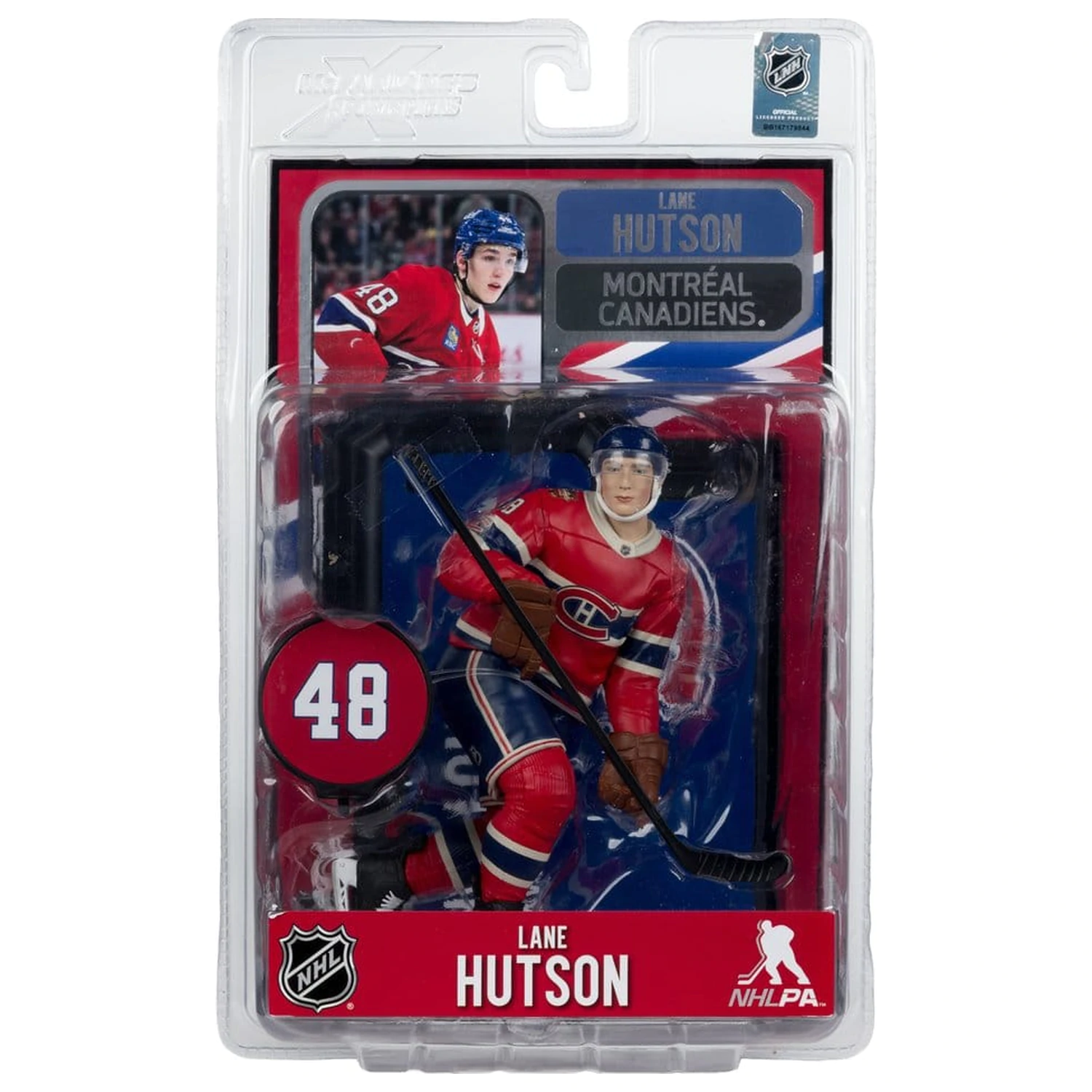 NHL McFarlane SportsPicks figura Lane Hutson (Montreal Canadiens Heritage Classic) 18 cm fotografija proizvoda