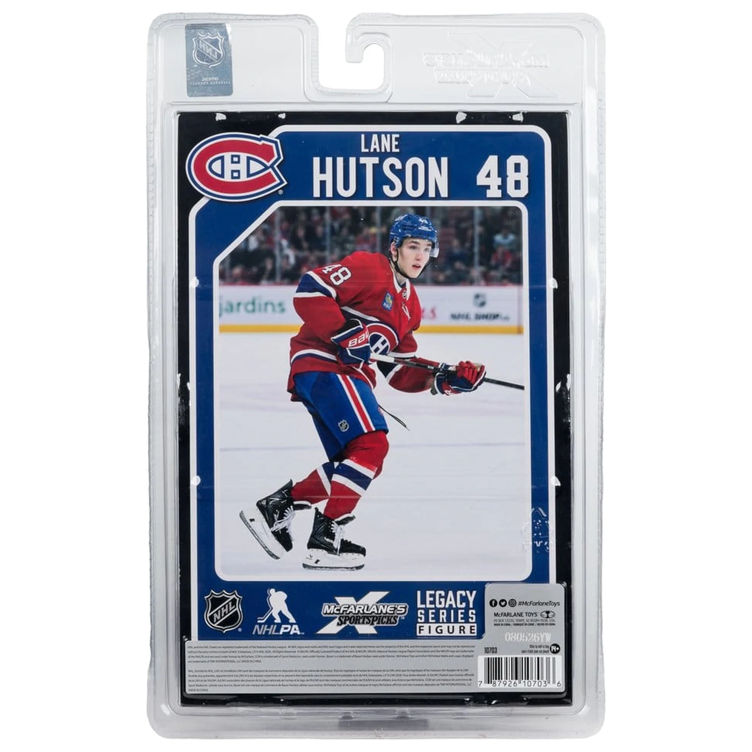 NHL McFarlane SportsPicks figura Lane Hutson (Montreal Canadiens Heritage Classic) 18 cm fotografija proizvoda
