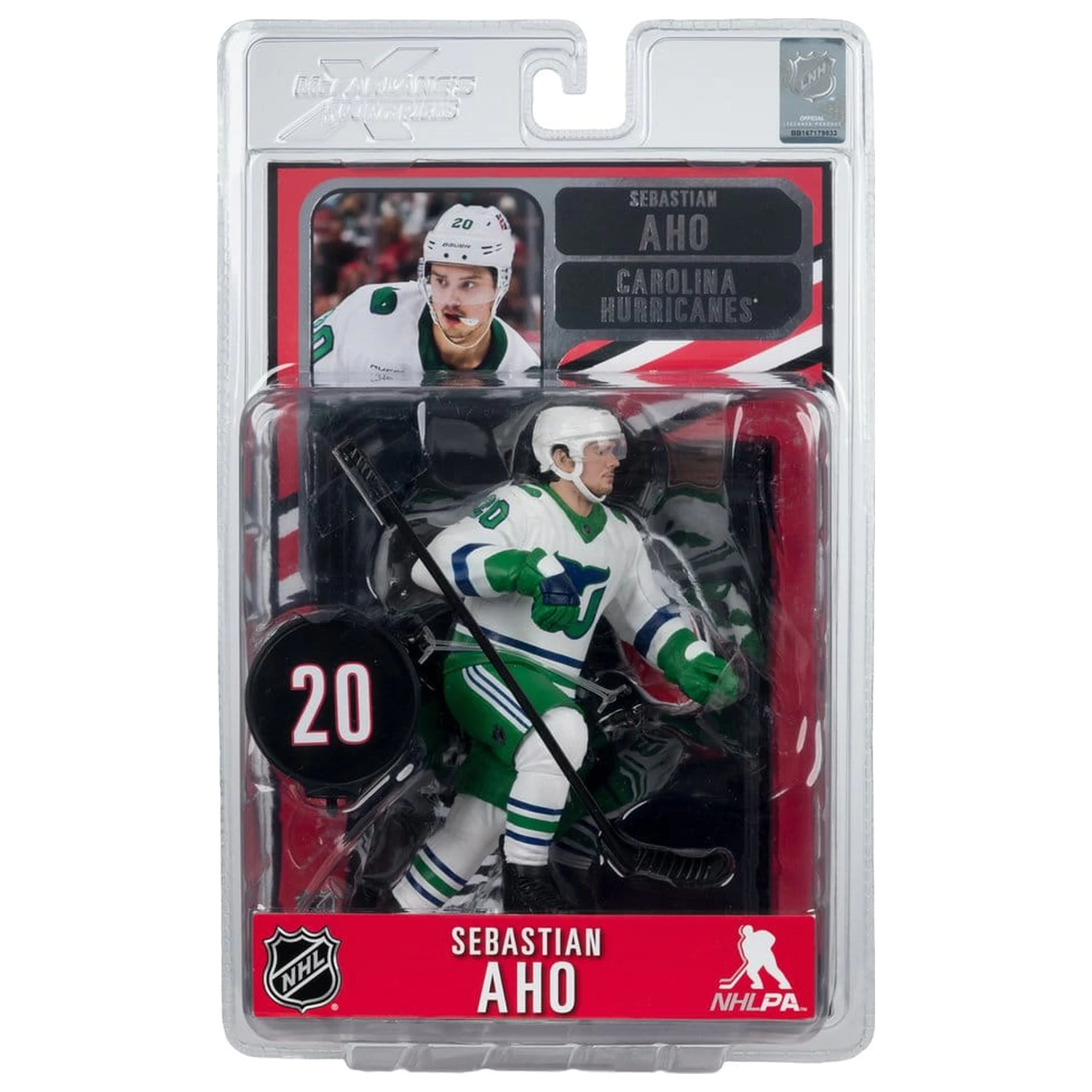 NHL McFarlane SportsPicks figura Sebastian Aho (Hartford Whalers Retro) 18 cm fotografija proizvoda
