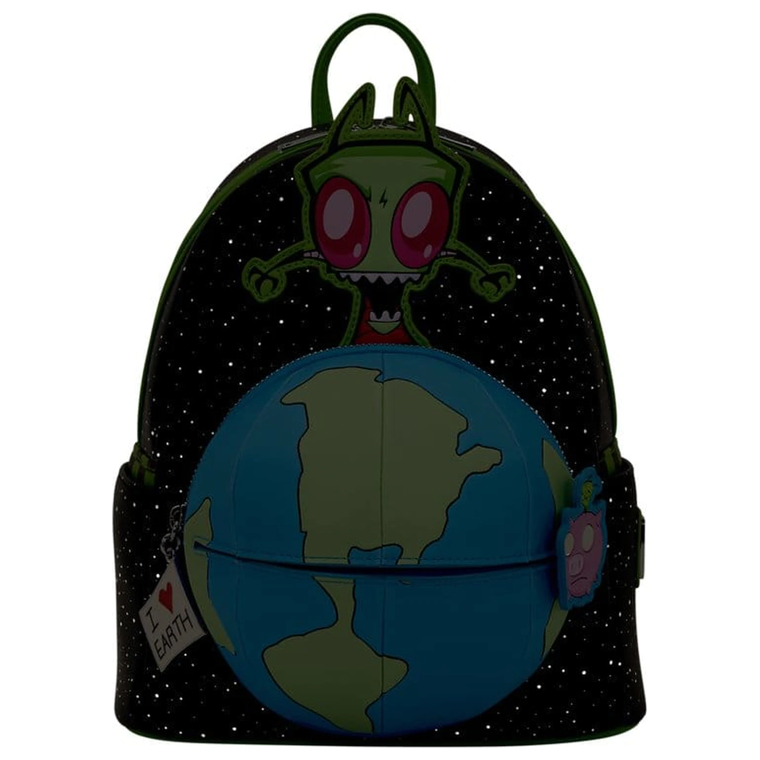 Nickelodeon by Loungefly Mini Ruksak Invader Zim Glow fotografija proizvoda
