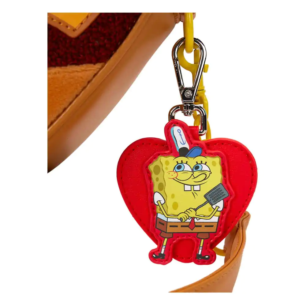 Nickelodeon by Loungefly crossbody plišana torbica Spongebob Krabby Patty fotografija proizvoda