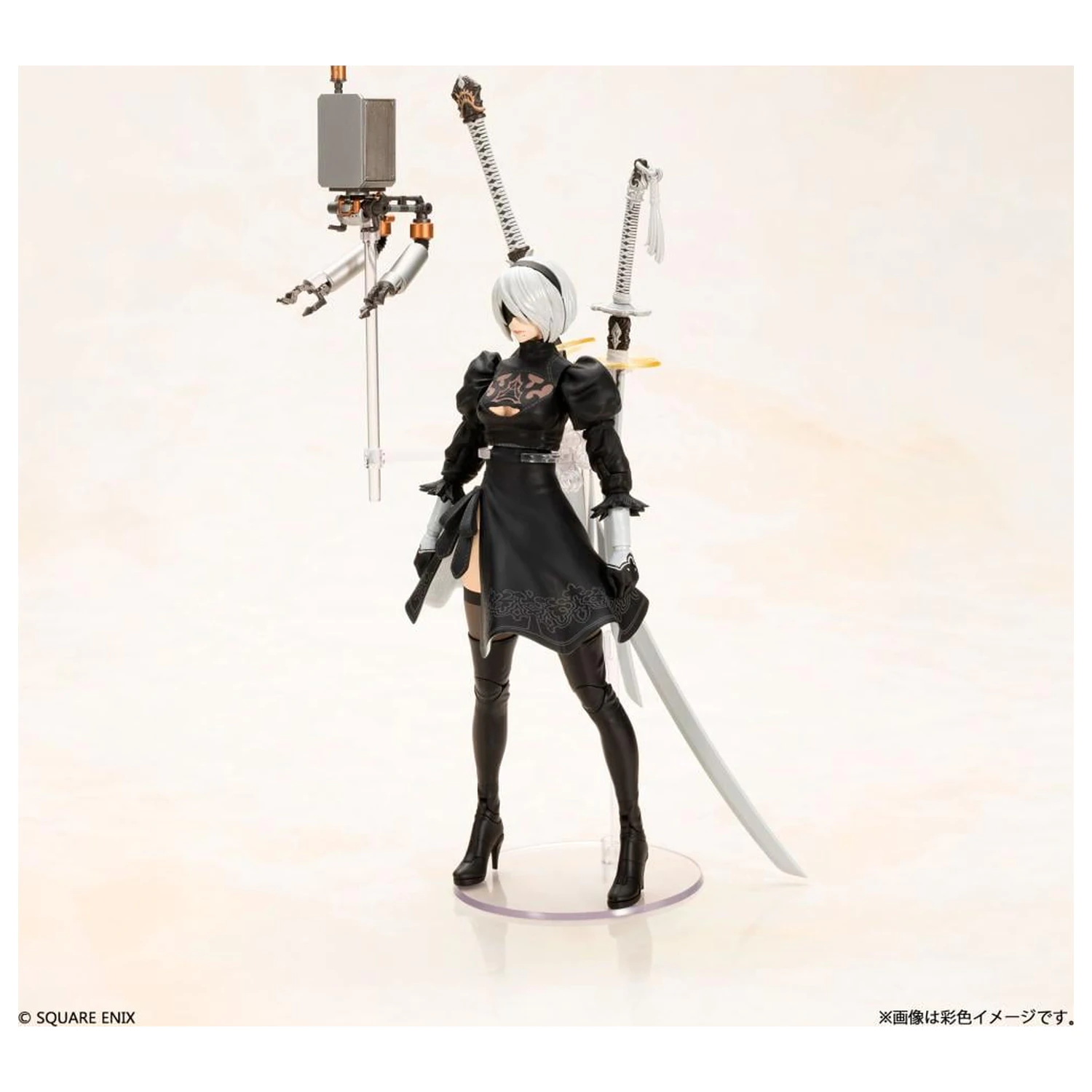 NieR:Automata 2B plastični model za sastavljanje 15 cm fotografija proizvoda