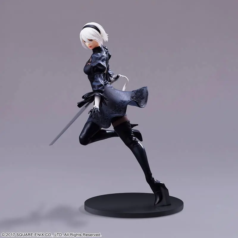 NieR:Automata FORM-ISM PVC Kip YoRHa Android 2B (YoRHa No.2 Type B) verzija bez naočala 18 cm fotografija proizvoda