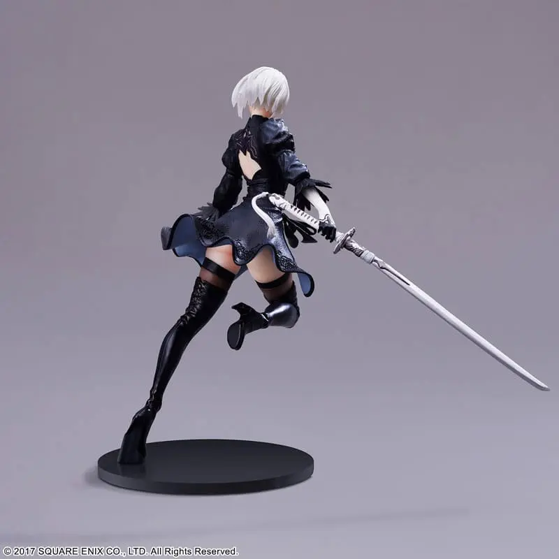 NieR:Automata FORM-ISM PVC Kip YoRHa Android 2B (YoRHa No.2 Type B) verzija bez naočala 18 cm fotografija proizvoda