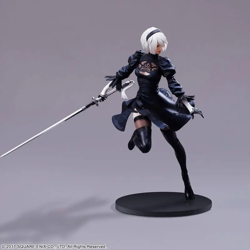 NieR:Automata FORM-ISM PVC Kip YoRHa Android 2B (YoRHa No.2 Type B) verzija bez naočala 18 cm fotografija proizvoda