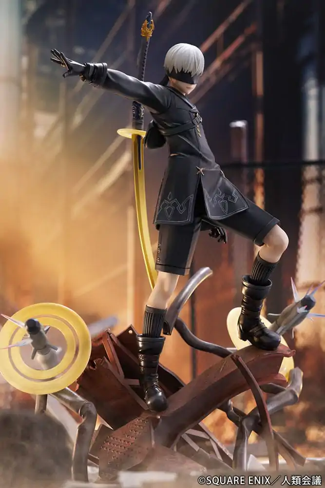 NieR:Automata Ver1.1a PVC Kip 1/7 YoRHa No. 9 Type S Covering Fire 31 cm fotografija proizvoda