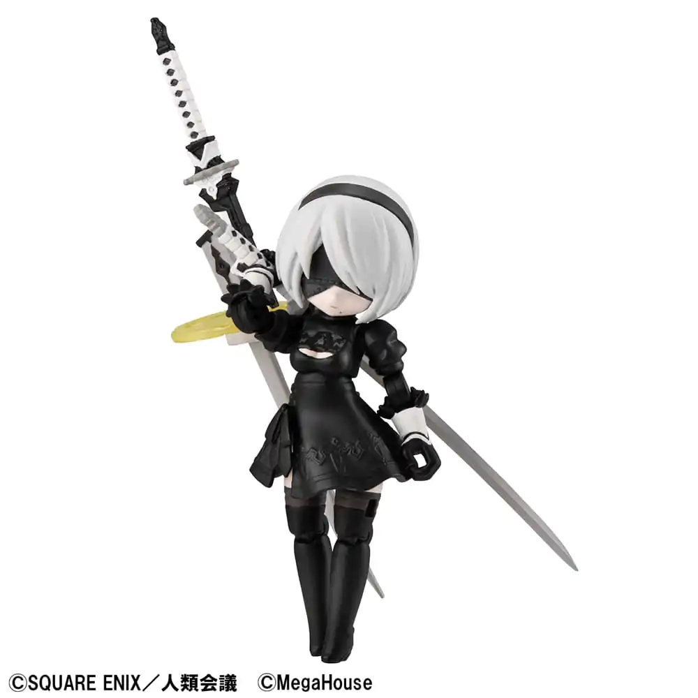 NieR: Automata Ver1.1a Desktop Army akcijska figura 2B 8 cm fotografija proizvoda