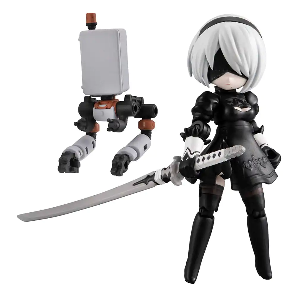 NieR: Automata Ver1.1a Desktop Army akcijska figura 2B 8 cm fotografija proizvoda