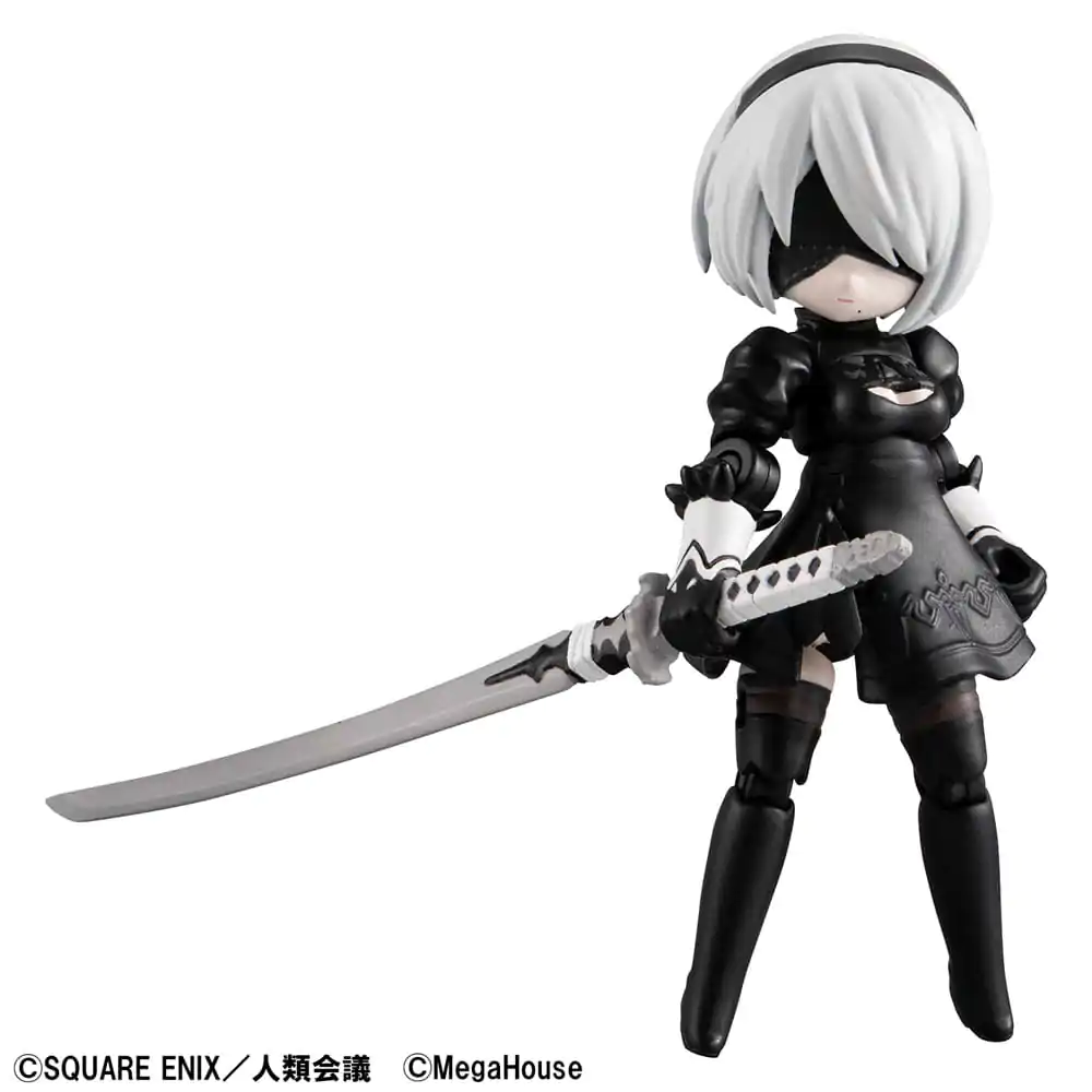 NieR: Automata Ver1.1a Desktop Army akcijska figura 2B 8 cm fotografija proizvoda