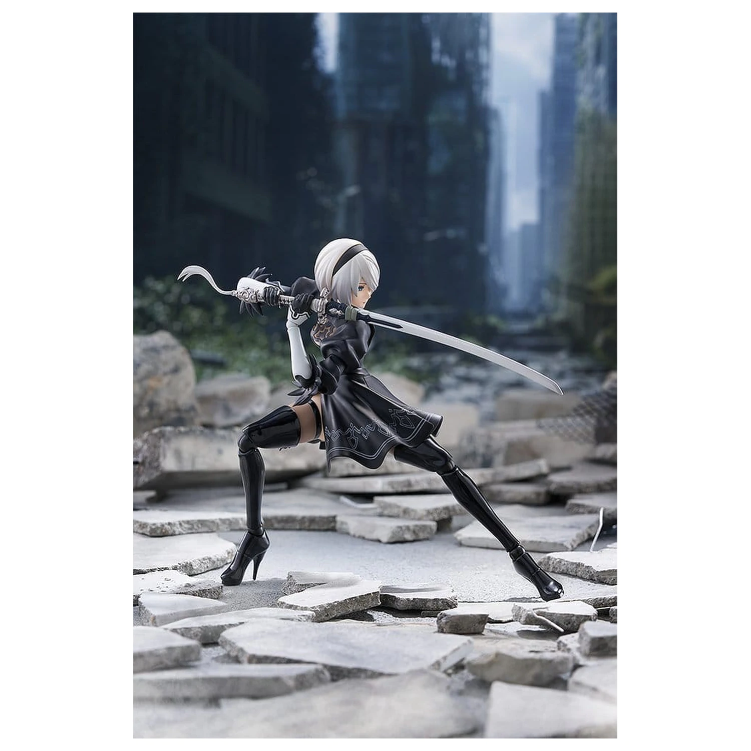 NieR:Automata Ver1.1a Figma figura akcije 2B (YoRHa No.2 Type B) 16 cm fotografija proizvoda