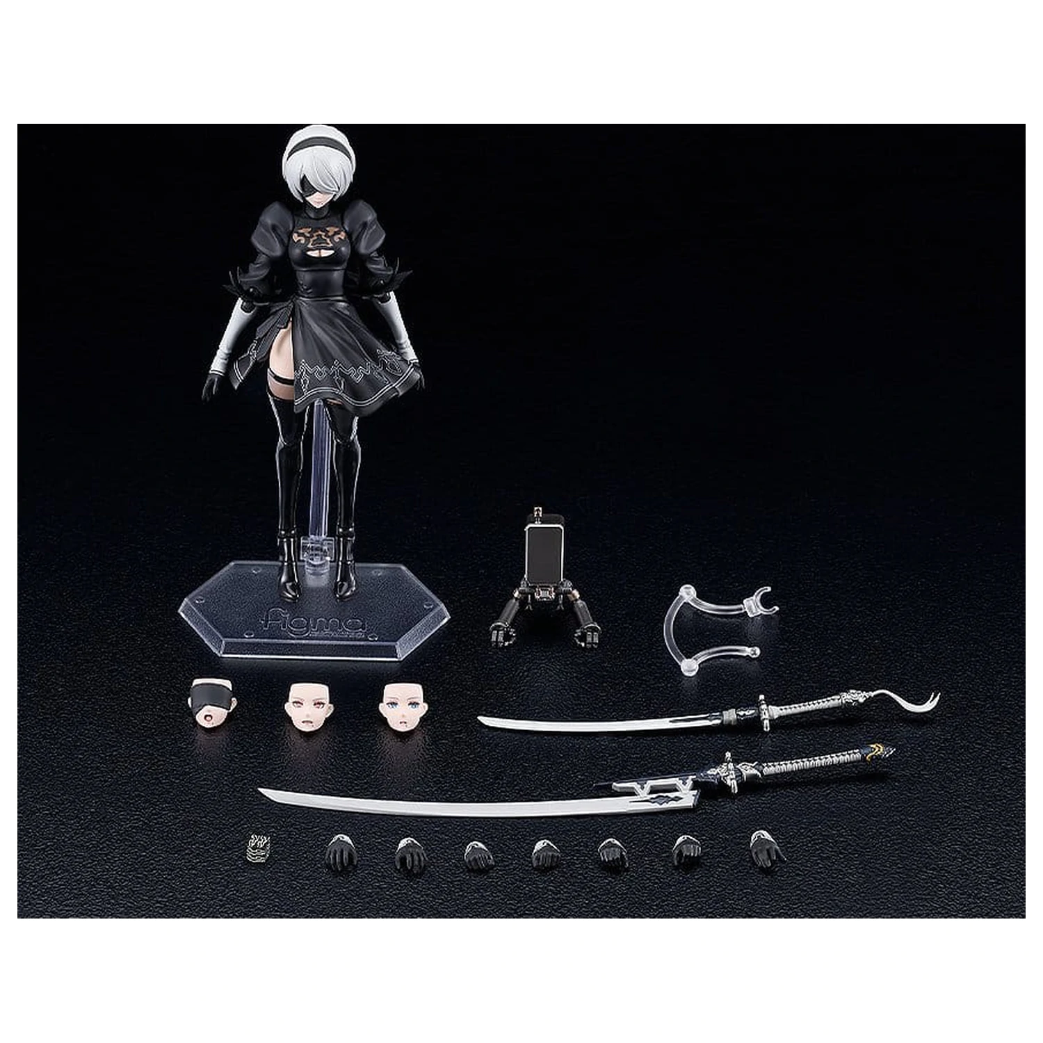 NieR:Automata Ver1.1a Figma figura akcije 2B (YoRHa No.2 Type B) 16 cm fotografija proizvoda