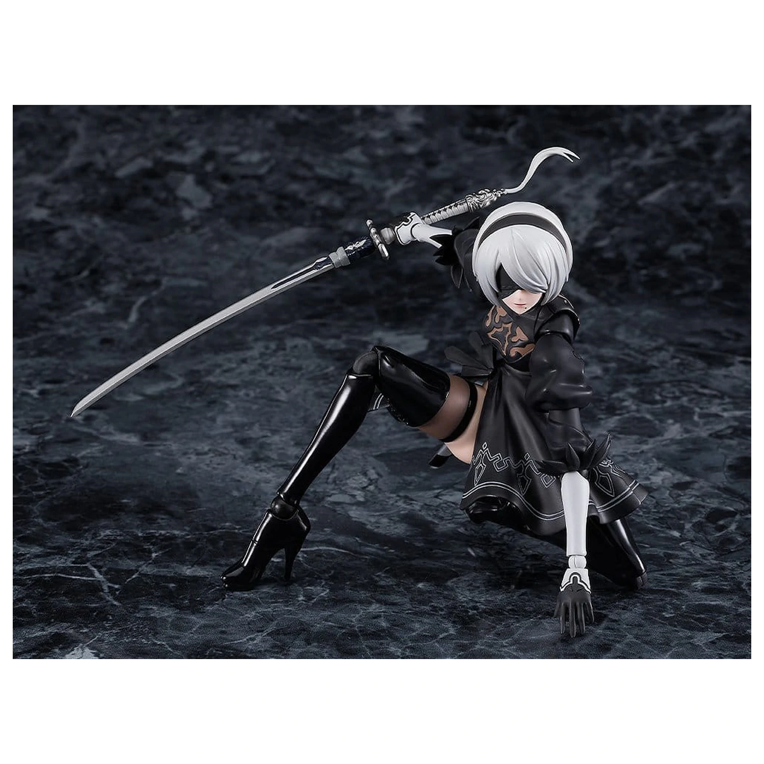 NieR:Automata Ver1.1a Figma figura akcije 2B (YoRHa No.2 Type B) 16 cm fotografija proizvoda
