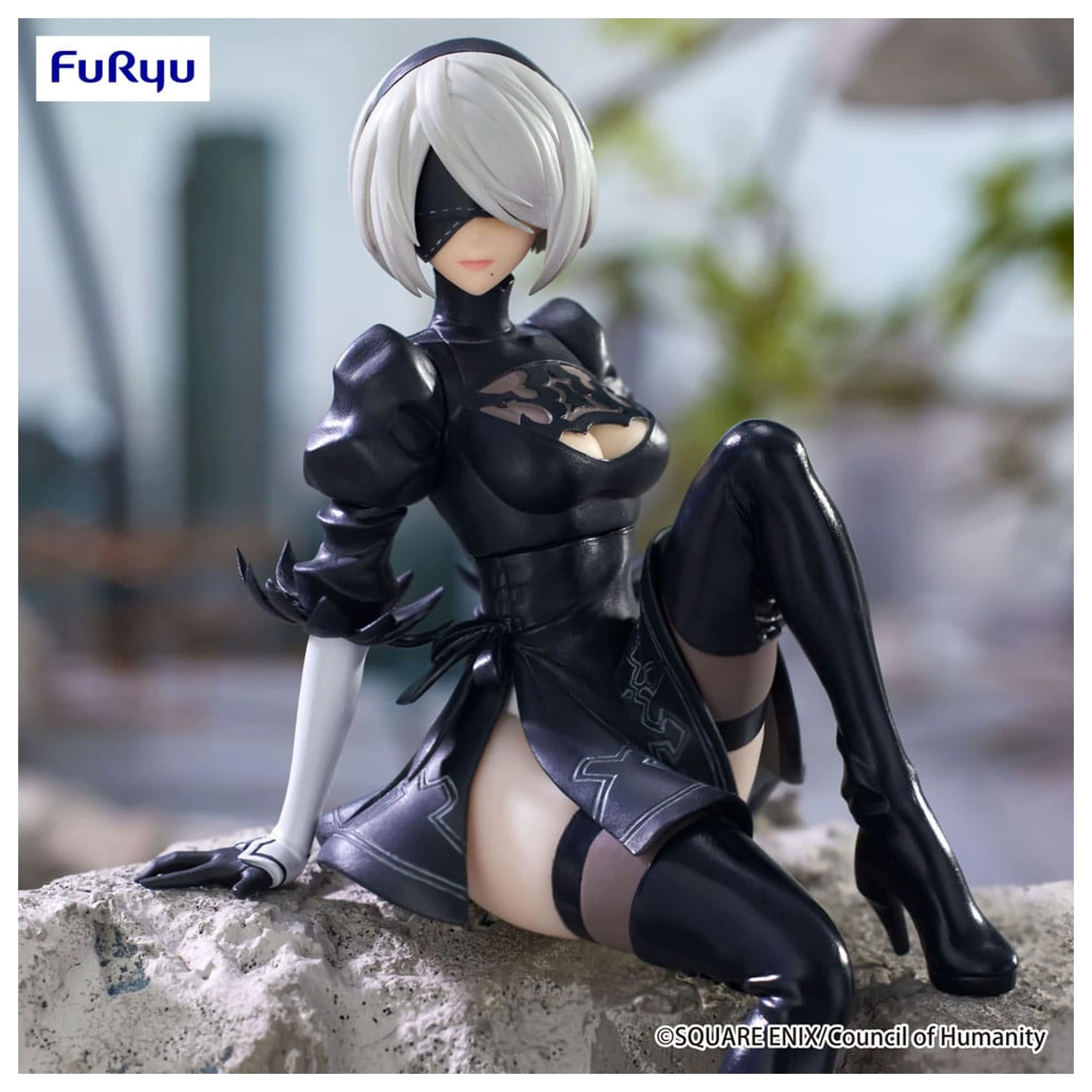 NieR:Automata Ver1.1a čep za rezance PVC kip YoRHa br. 2 tip B 13 cm fotografija proizvoda