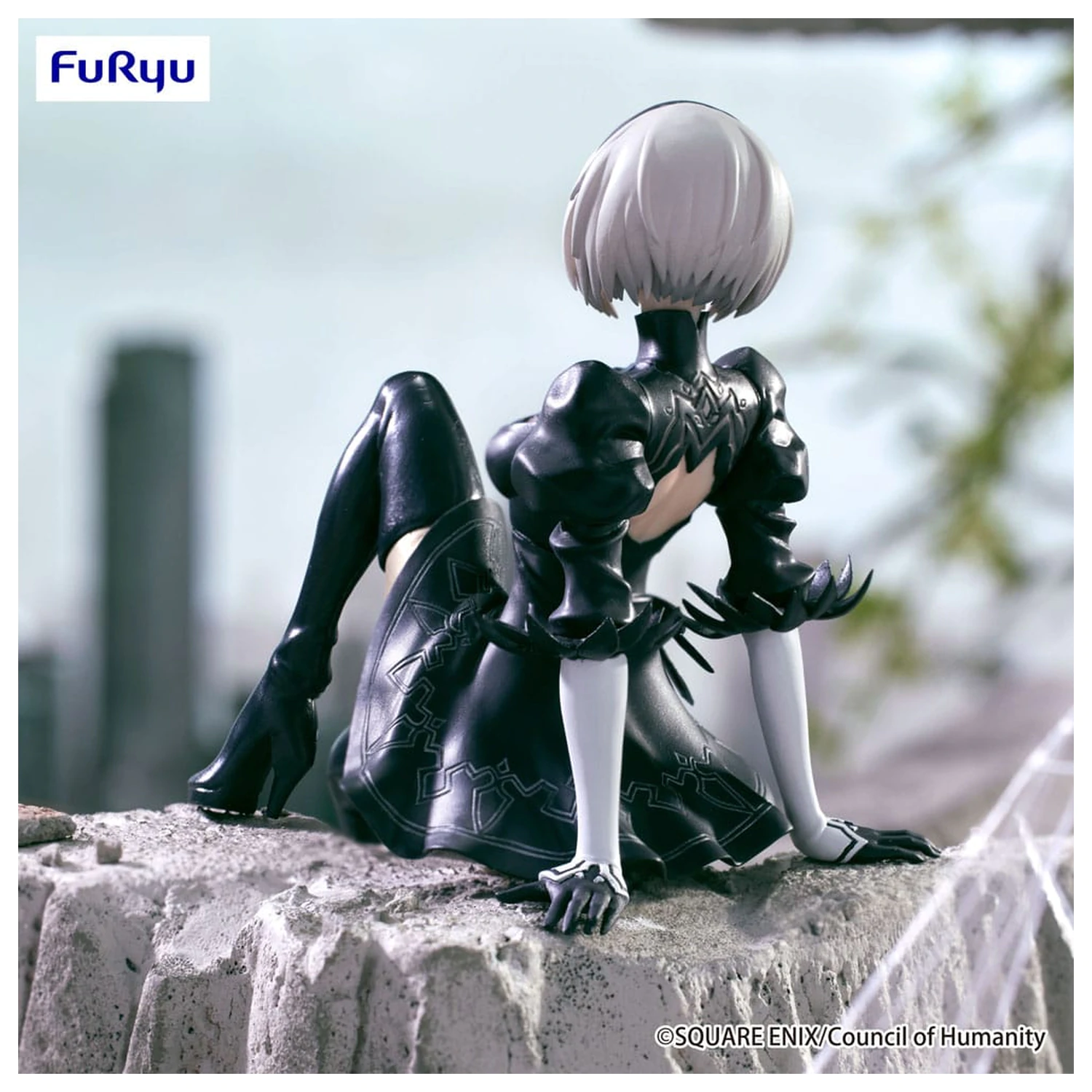 NieR:Automata Ver1.1a čep za rezance PVC kip YoRHa br. 2 tip B 13 cm fotografija proizvoda