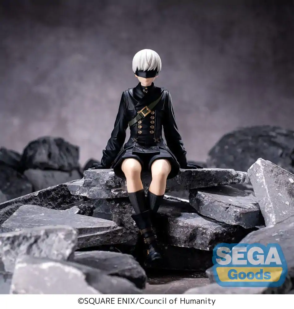 NieR:Automata Ver1.1a PM Figurica za sjedenje od PVC-a 9S 15 cm fotografija proizvoda