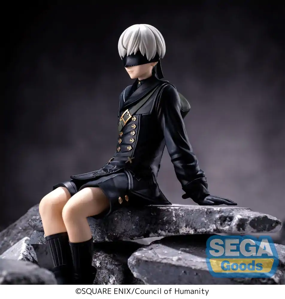 NieR:Automata Ver1.1a PM Figurica za sjedenje od PVC-a 9S 15 cm fotografija proizvoda