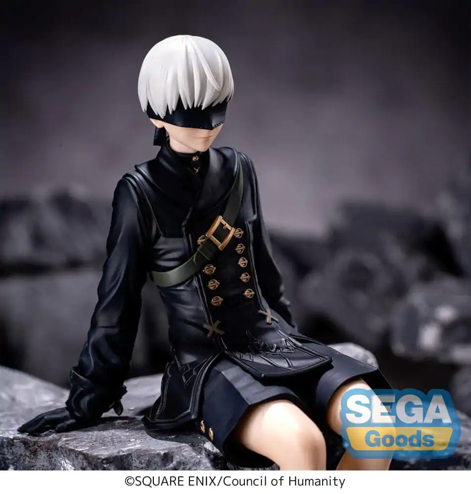 NieR:Automata Ver1.1a PM Figurica za sjedenje od PVC-a 9S 15 cm fotografija proizvoda