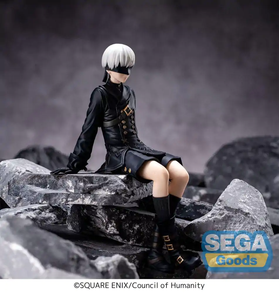 NieR:Automata Ver1.1a PM Figurica za sjedenje od PVC-a 9S 15 cm fotografija proizvoda