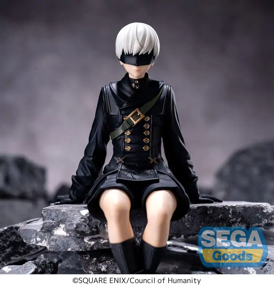 NieR:Automata Ver1.1a PM Figurica za sjedenje od PVC-a 9S 15 cm fotografija proizvoda