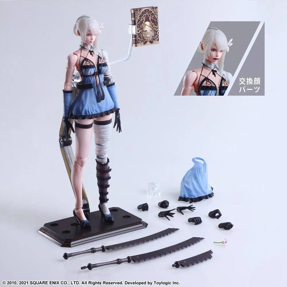 Nier Replicant ver.1.22474487139... Play Arts Kai akcijska figura Kainé 26 cm fotografija proizvoda