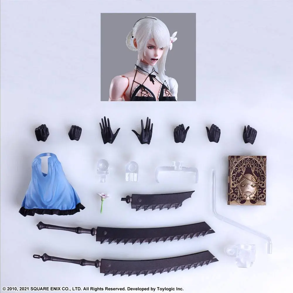 Nier Replicant ver.1.22474487139... Play Arts Kai akcijska figura Kainé 26 cm fotografija proizvoda