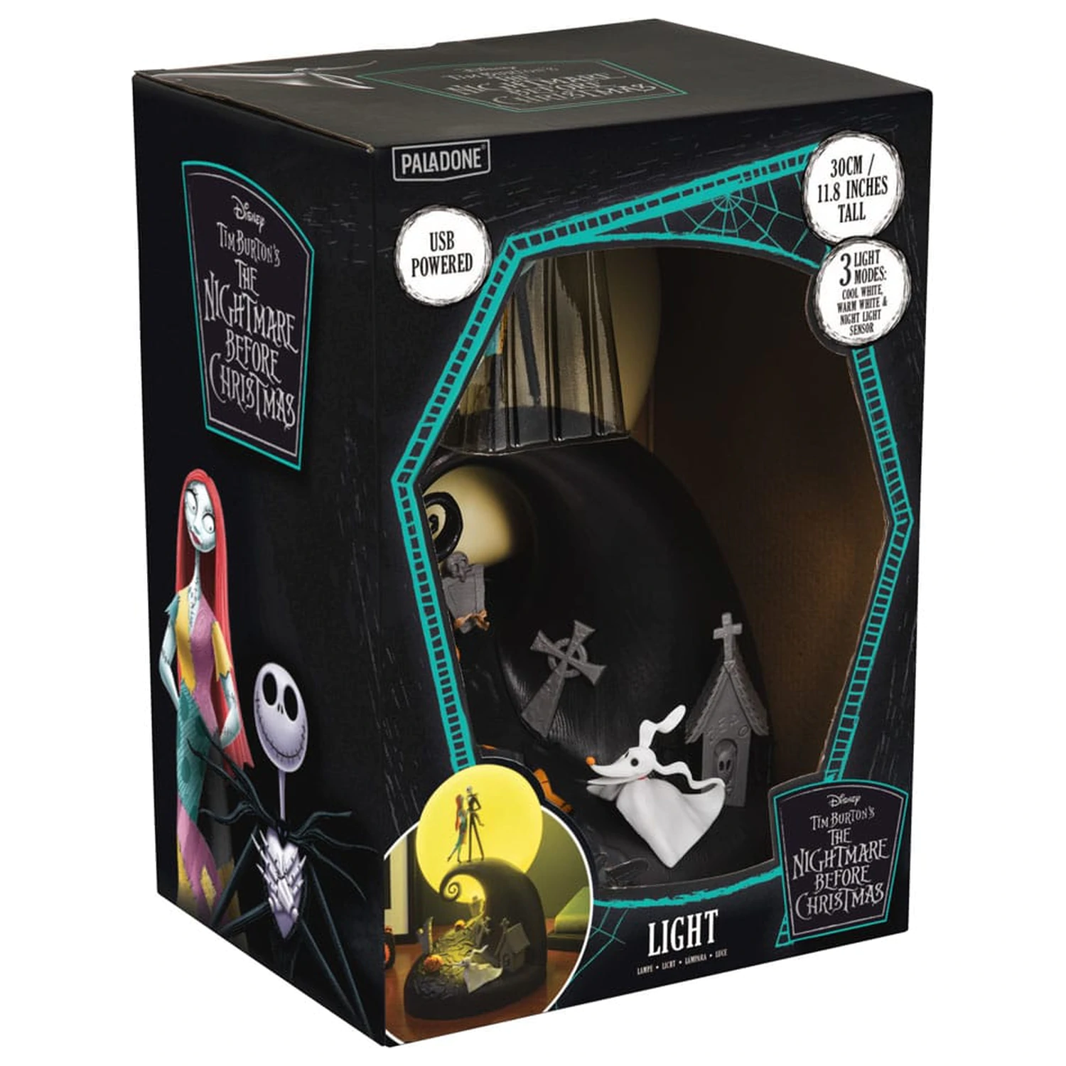 Nightmare before Christmas diorama svjetlo Jack & Sally fotografija proizvoda