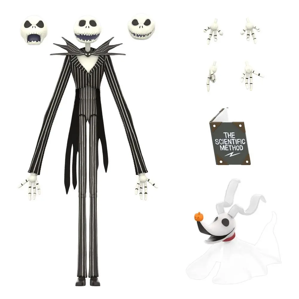 Nightmare Before Christmas Disney Ultimates akcijska figura Jack Skellington 18 cm fotografija proizvoda