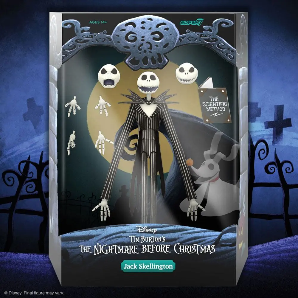 Nightmare Before Christmas Disney Ultimates akcijska figura Jack Skellington 18 cm fotografija proizvoda