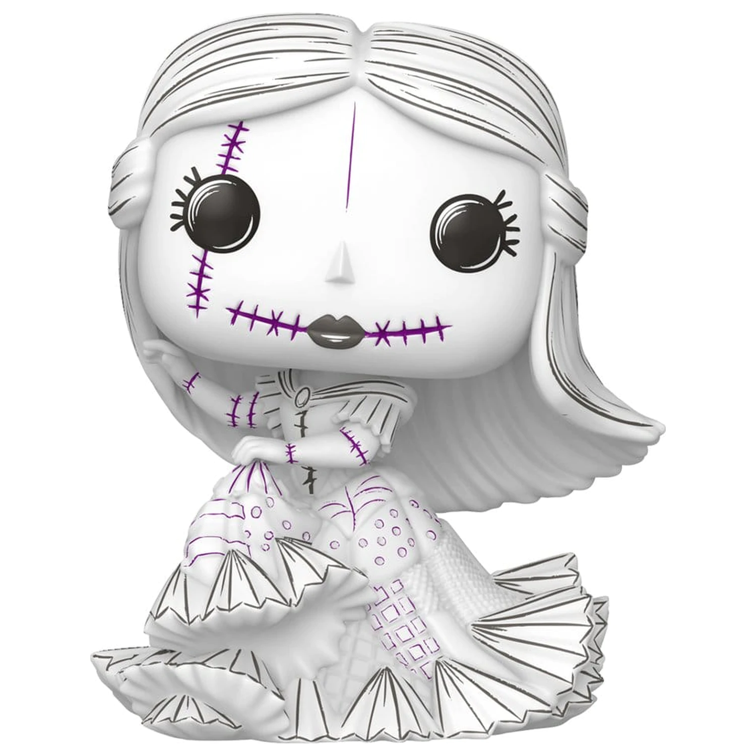 Nightmare before Christmas Funko POP! Disney Vinilna figura Valentinovo 2027 Sally(Sketched) 9 cm fotografija proizvoda