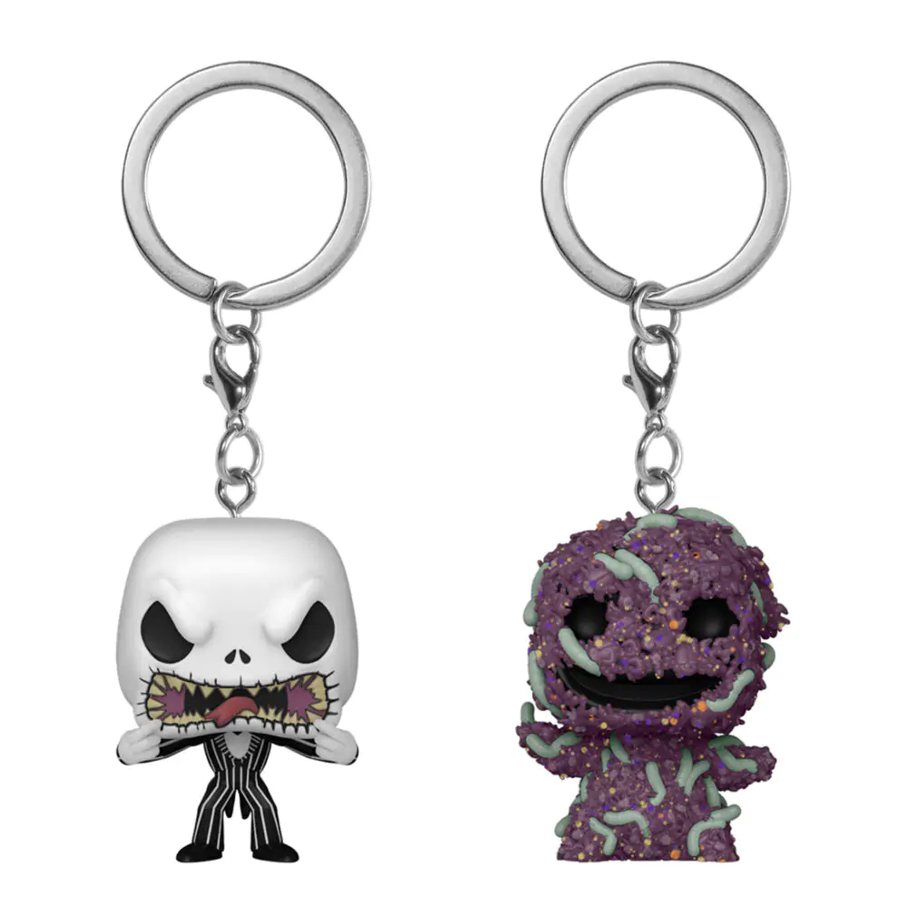 Nightmare Before Christmas Funko POP! Vinyl privjesak za ključeve 2-Pack Jack/Oogie 4 cm fotografija proizvoda