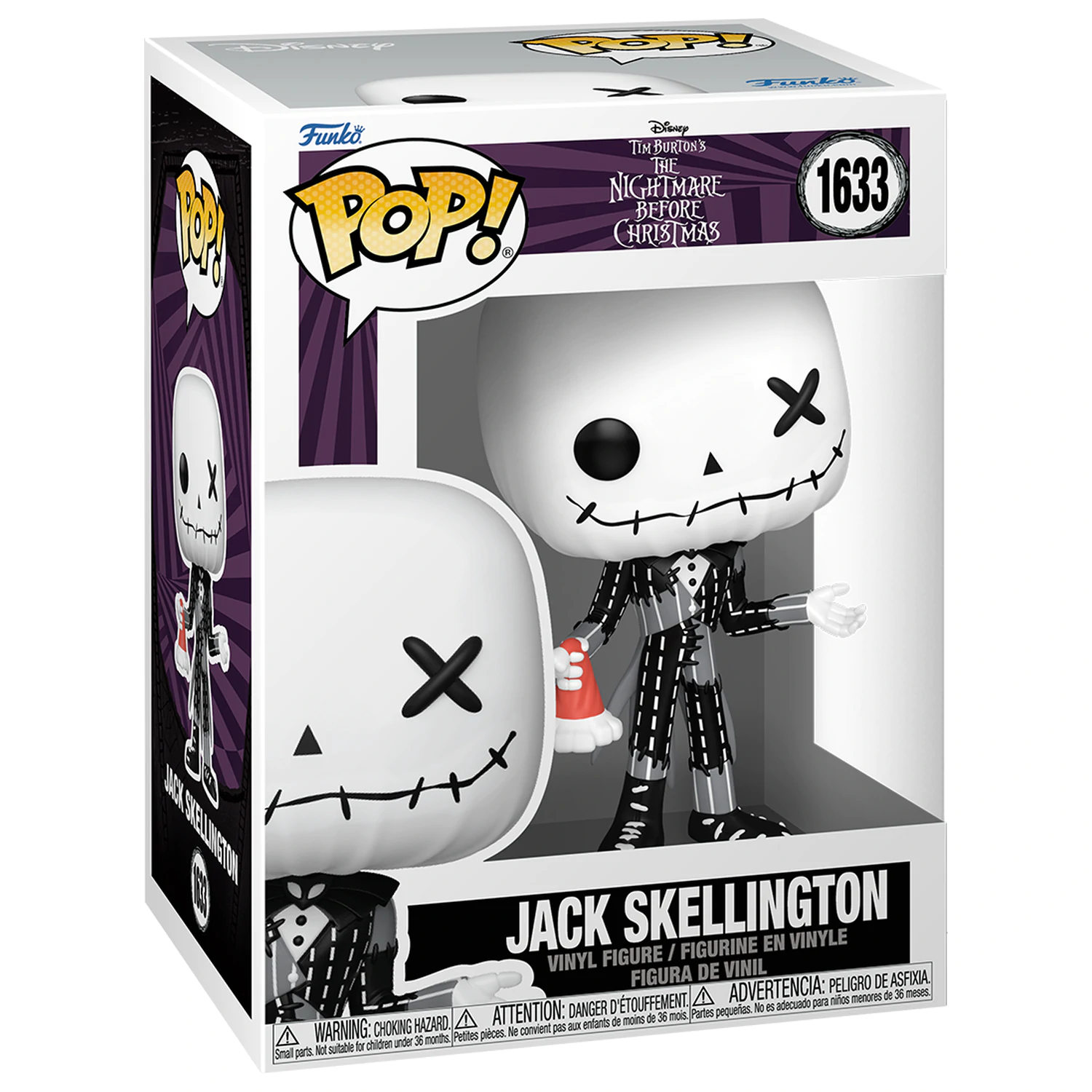 Nightmare Before Christmas Funko POP! vinilna figura Patchwork - Jack 9 cm fotografija proizvoda