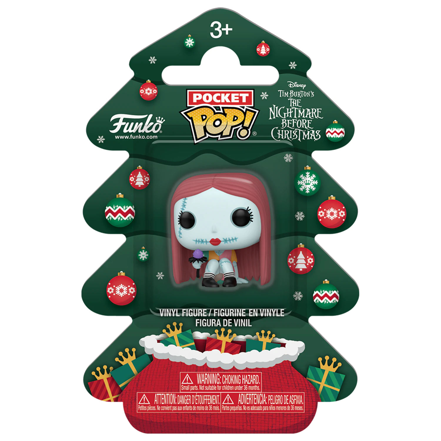 Nightmare before Christmas Holiday 2025 Džepna Funko POP! Vinilna figura Sally Tree Holiday Box 4 cm fotografija proizvoda