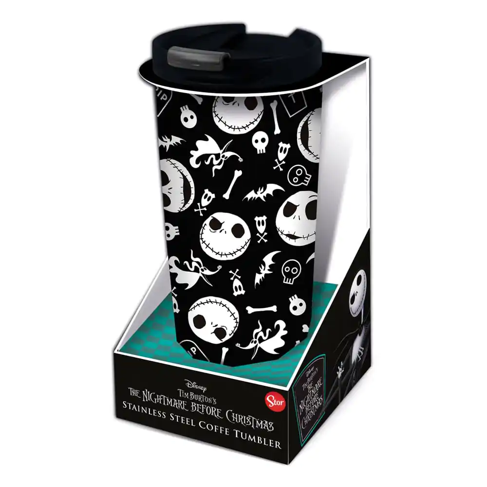 Nightmare before Christmas Stainless Steel tumbler Jack's Face - Čaša od nehrđajućeg čelika fotografija proizvoda