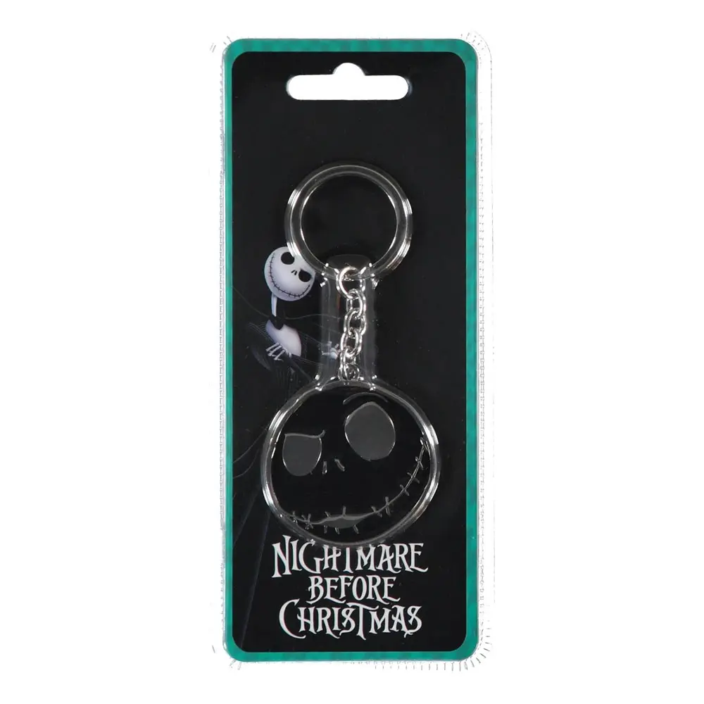 Nightmare Before Christmas Metalni privjesak za ključeve Jack Skellington's Face fotografija proizvoda