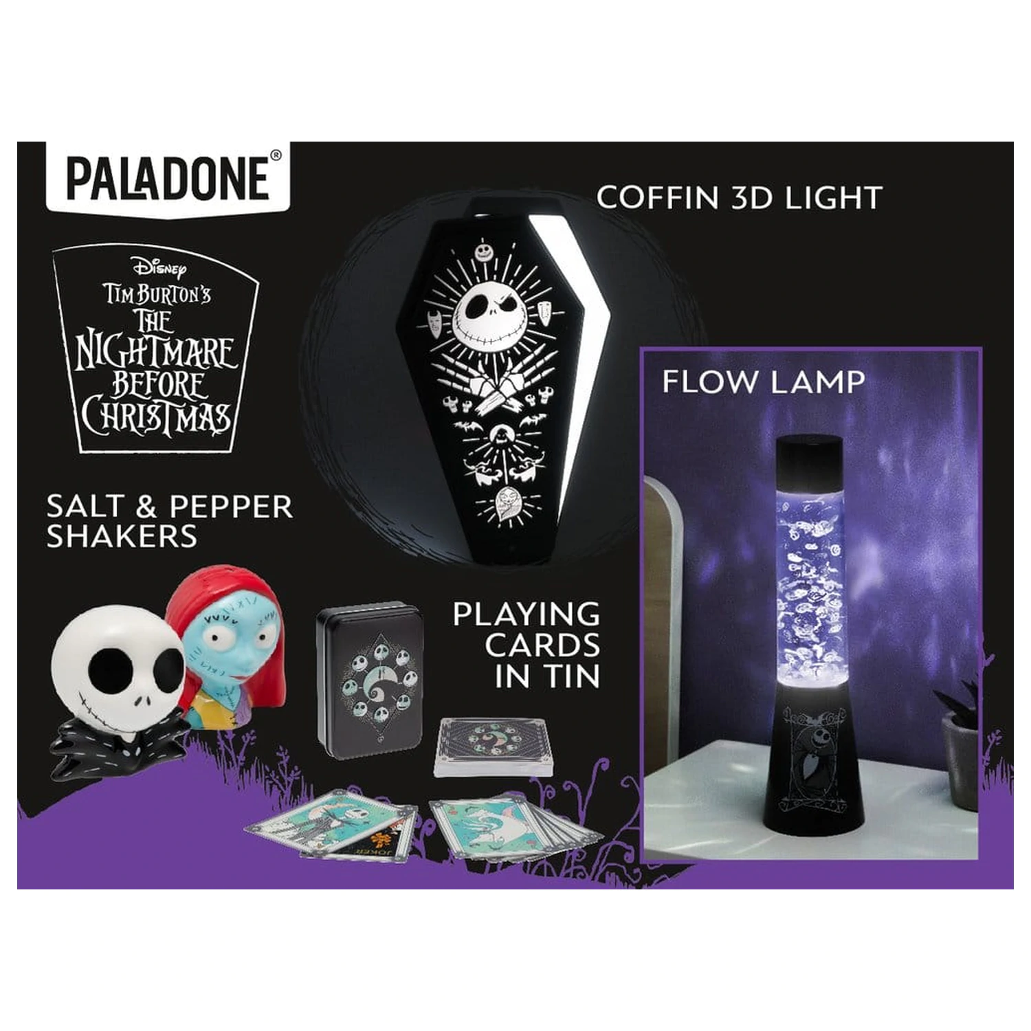 Nightmare Before Christmas Svjetlosni Tok 33 cm fotografija proizvoda
