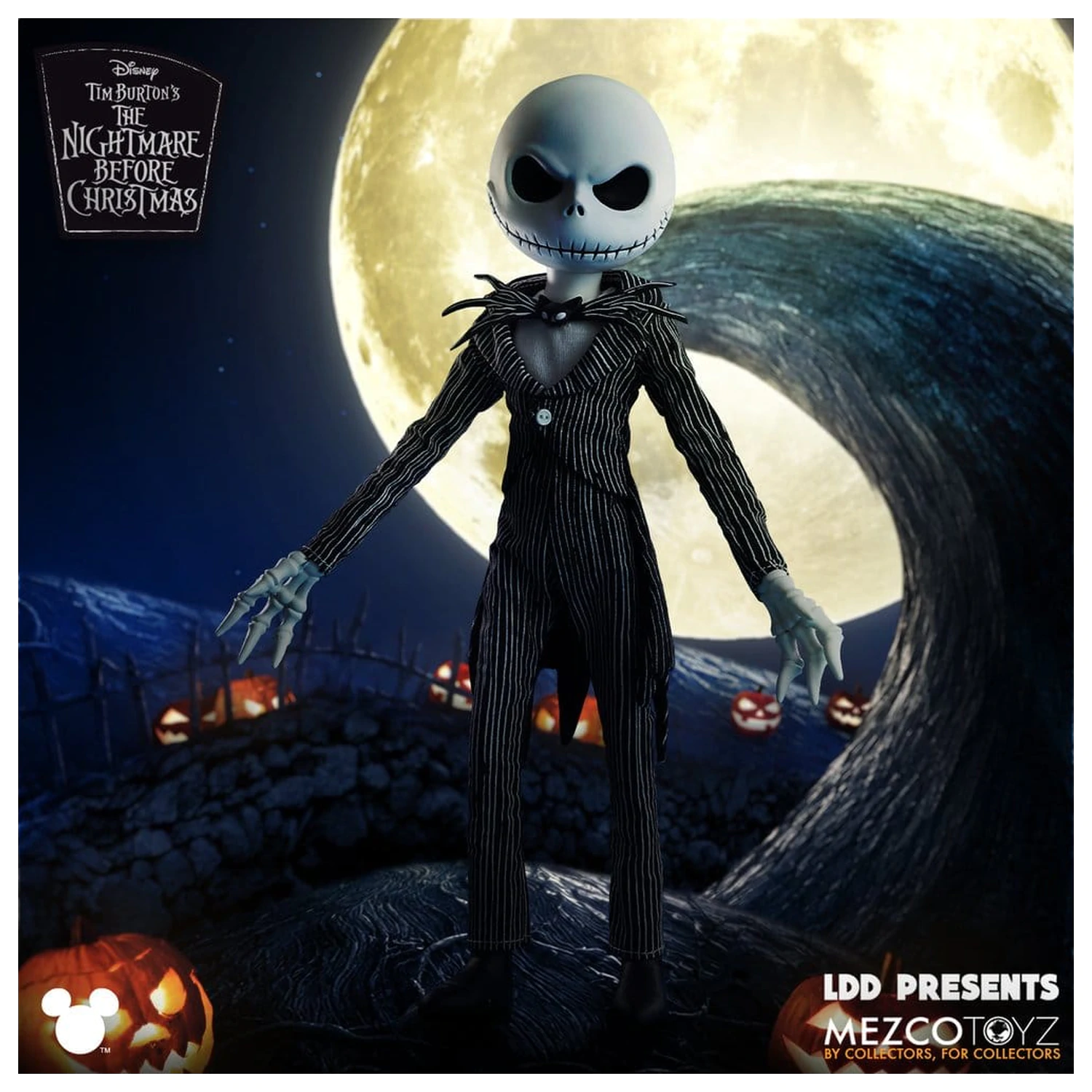 Nightmare Before Christmas LDD Presents Lutka Jack Skellington 25 cm fotografija proizvoda