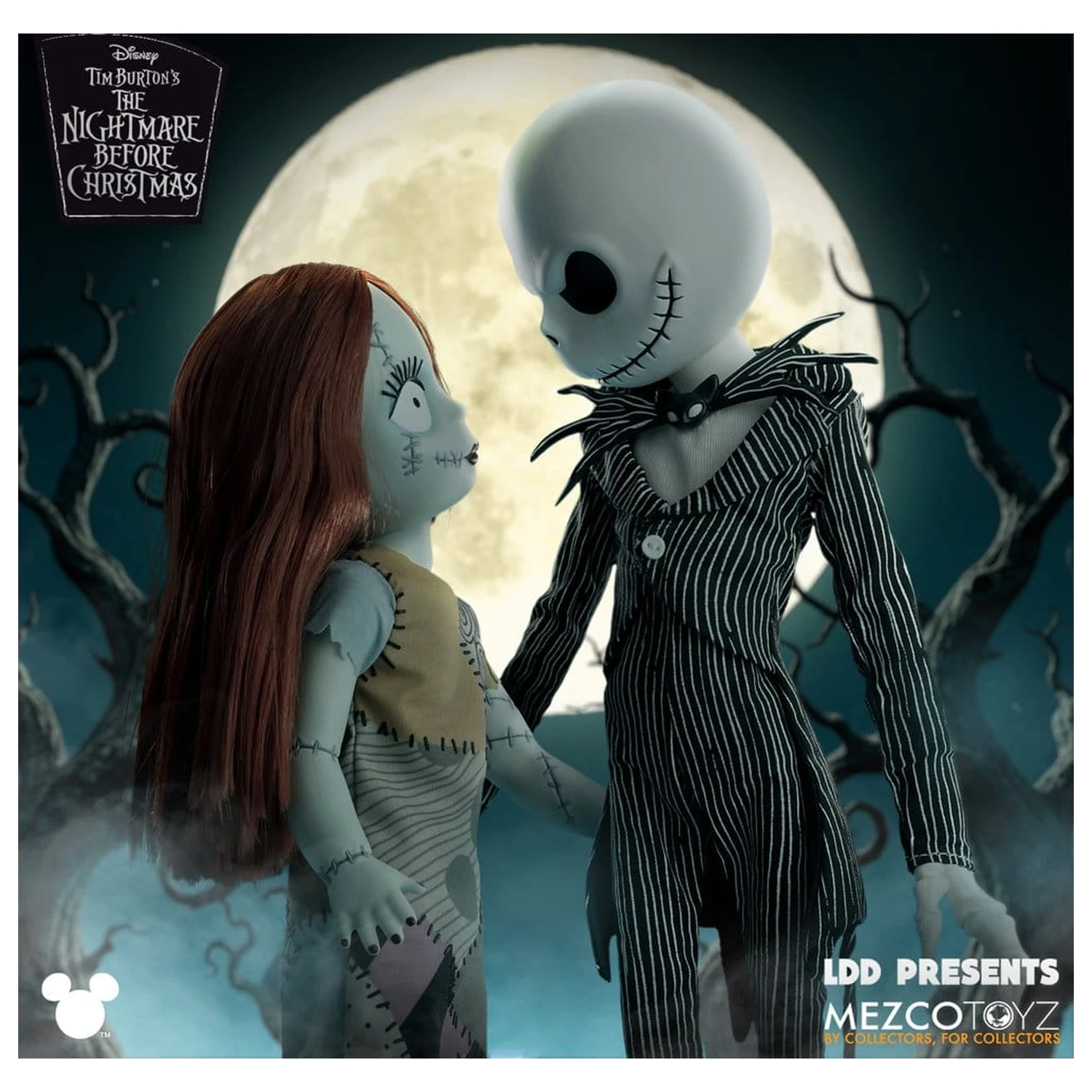 Nightmare Before Christmas LDD Presents Lutka Jack Skellington 25 cm fotografija proizvoda