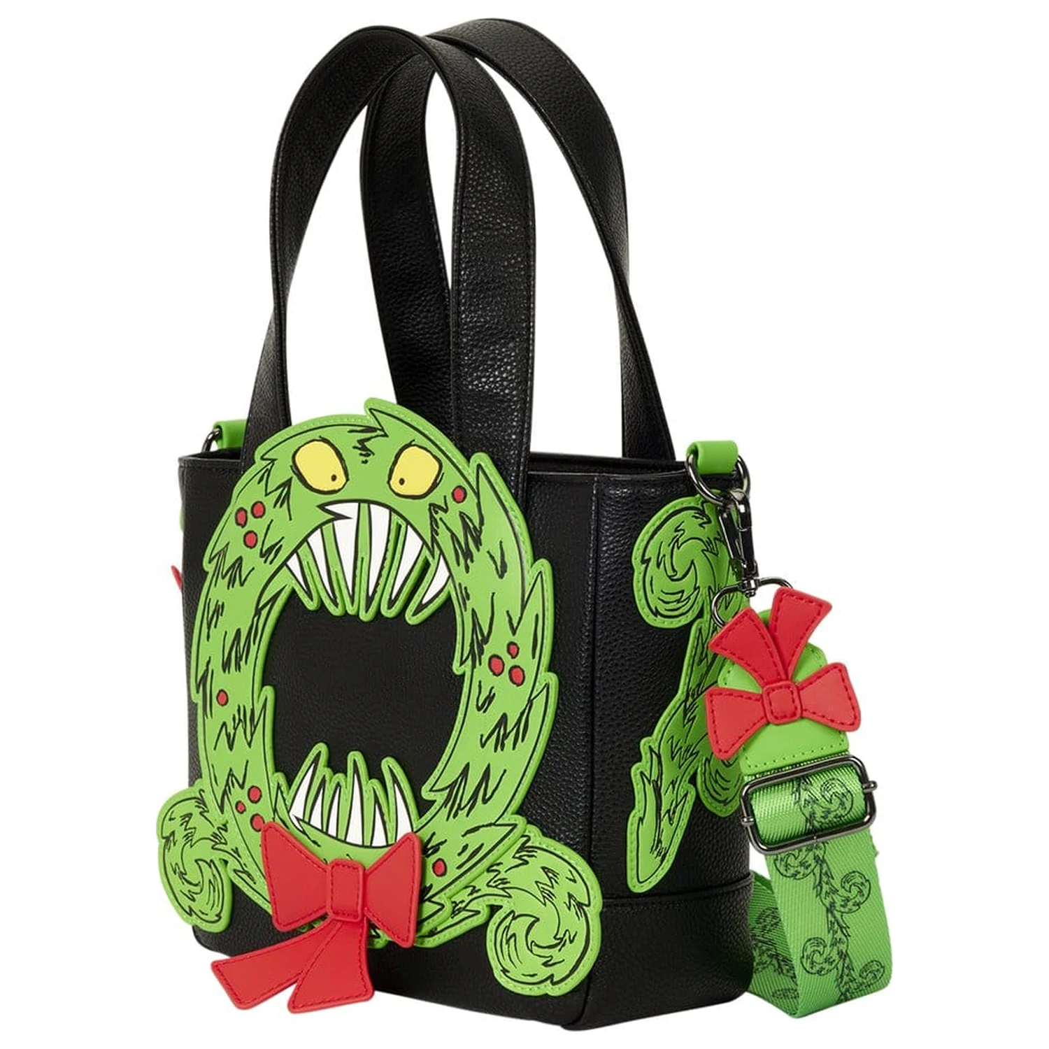 Nightmare before Christmas by Loungefly torba preko tijela Man-Eating Wreath fotografija proizvoda