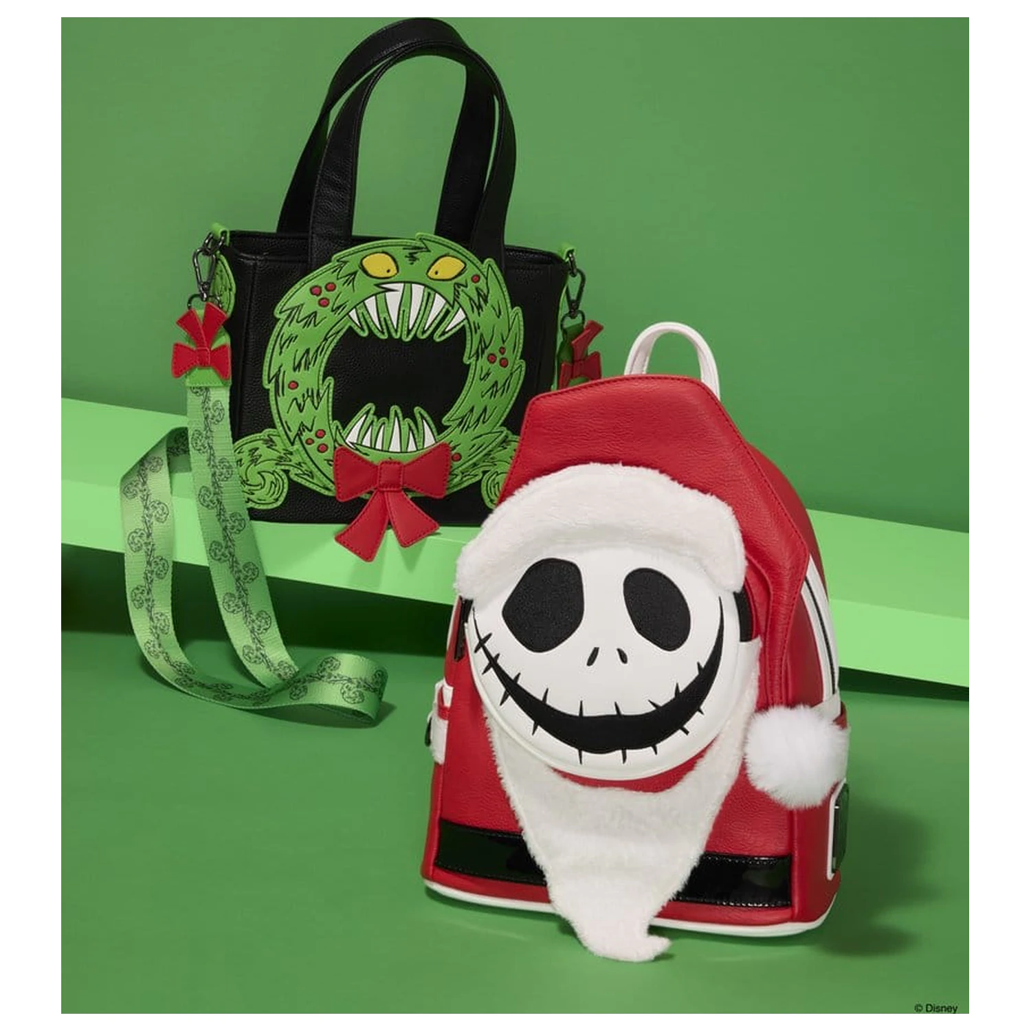 Nightmare before Christmas by Loungefly torba preko tijela Man-Eating Wreath fotografija proizvoda