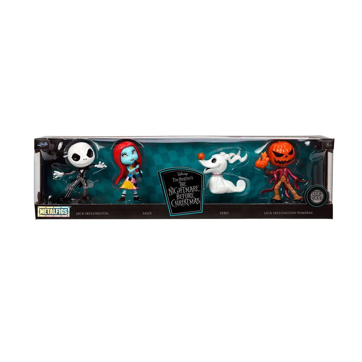 Nightmare Before Christmas set 4 figure metalne 7 cm fotografija proizvoda