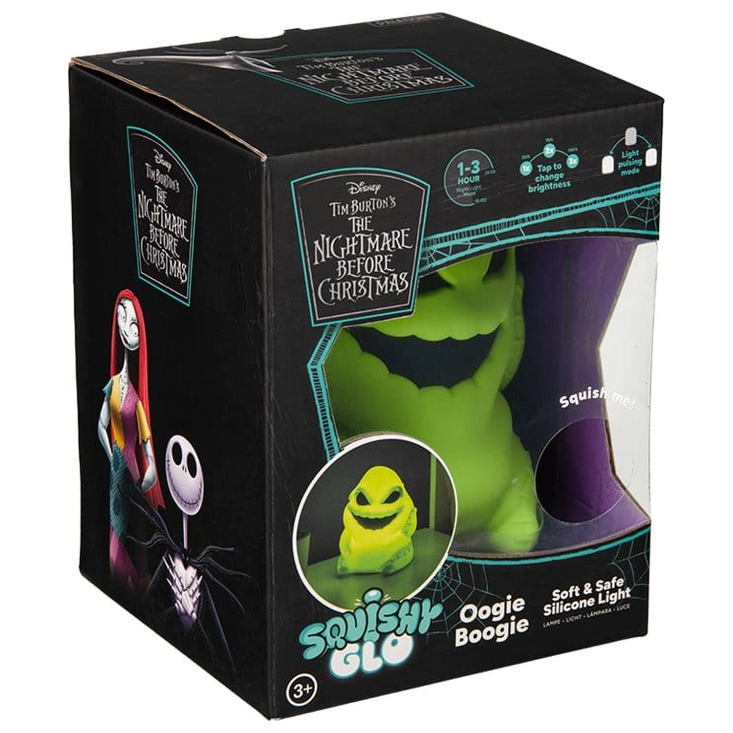 Nightmare Before Christmas SquishyGlo Silikonsko svjetlo Oogie Boogie 16 cm fotografija proizvoda