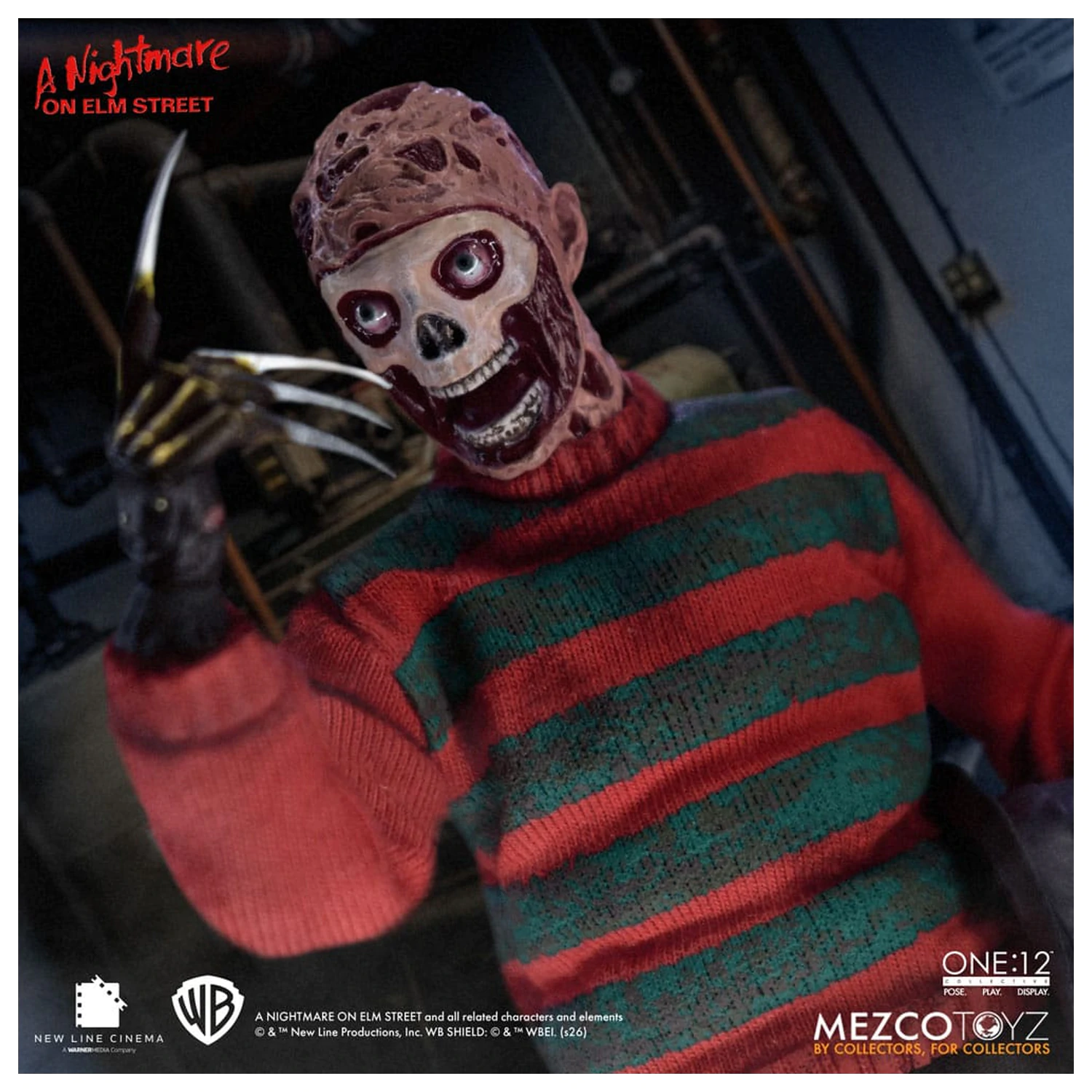 Nightmare On Elm Street akcijska figura 1/12 Freddy Krueger 17 cm fotografija proizvoda