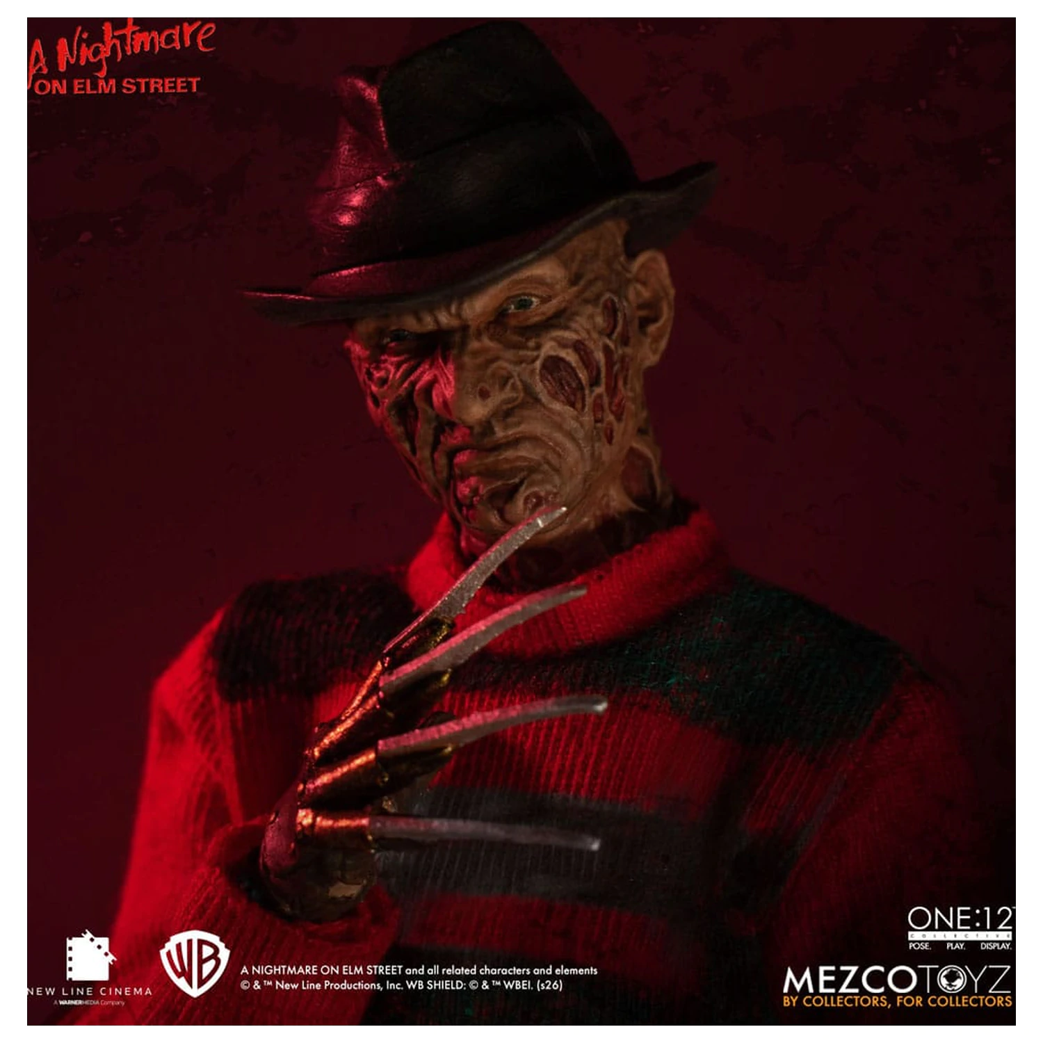 Nightmare On Elm Street akcijska figura 1/12 Freddy Krueger 17 cm fotografija proizvoda