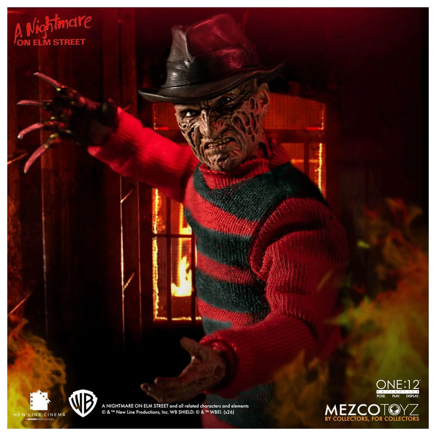 Nightmare On Elm Street akcijska figura 1/12 Freddy Krueger 17 cm fotografija proizvoda