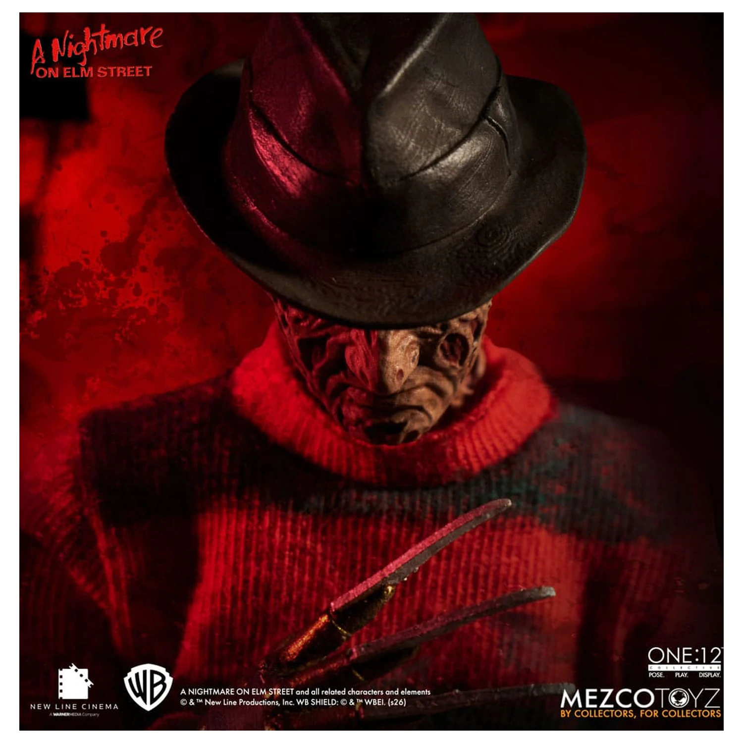 Nightmare On Elm Street akcijska figura 1/12 Freddy Krueger 17 cm fotografija proizvoda