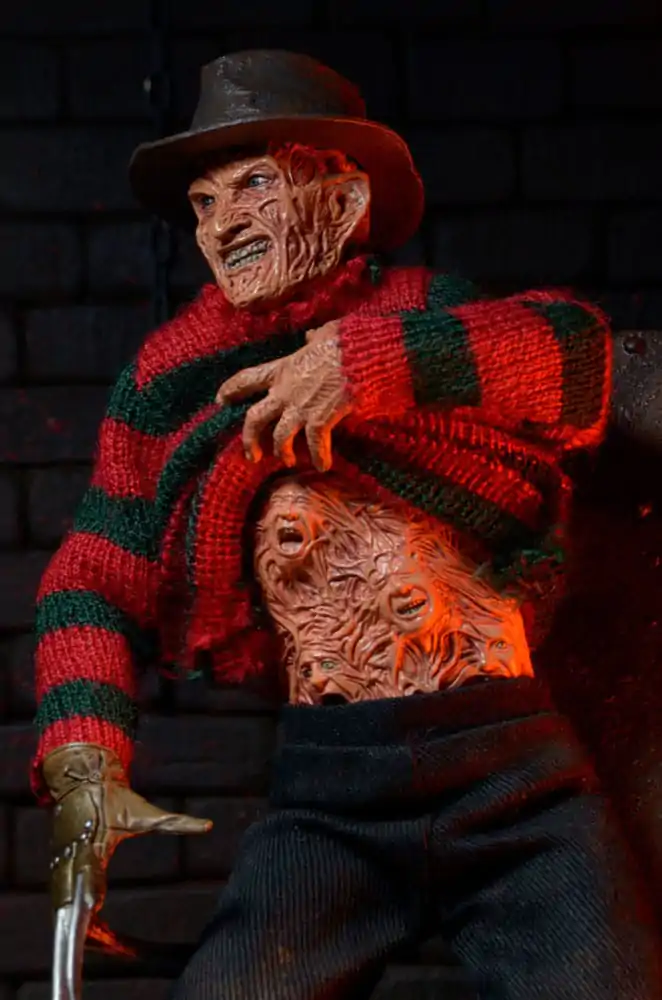 Strava u Ulici Brijestova 3 Clothed akcijska figura Freddy Krueger 20 cm fotografija proizvoda