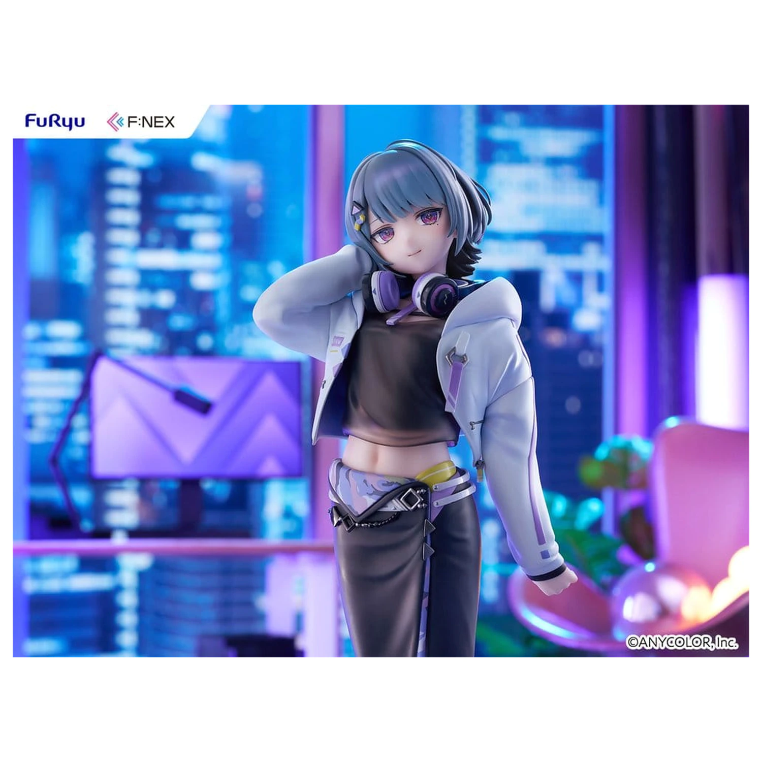 Nijisanji F:NEX PVC figura 1/7 Koshimizu Toru 24 cm fotografija proizvoda