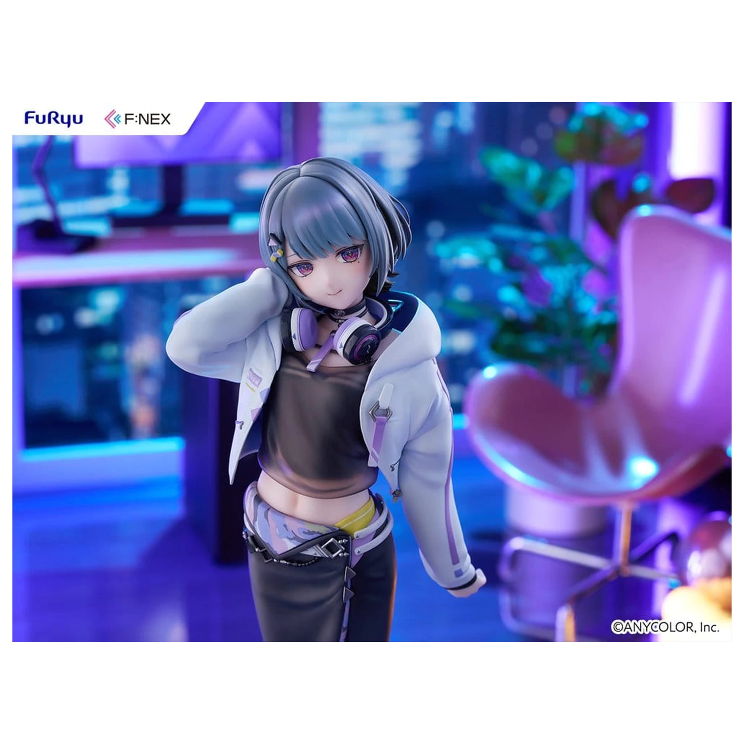 Nijisanji F:NEX PVC figura 1/7 Koshimizu Toru 24 cm fotografija proizvoda