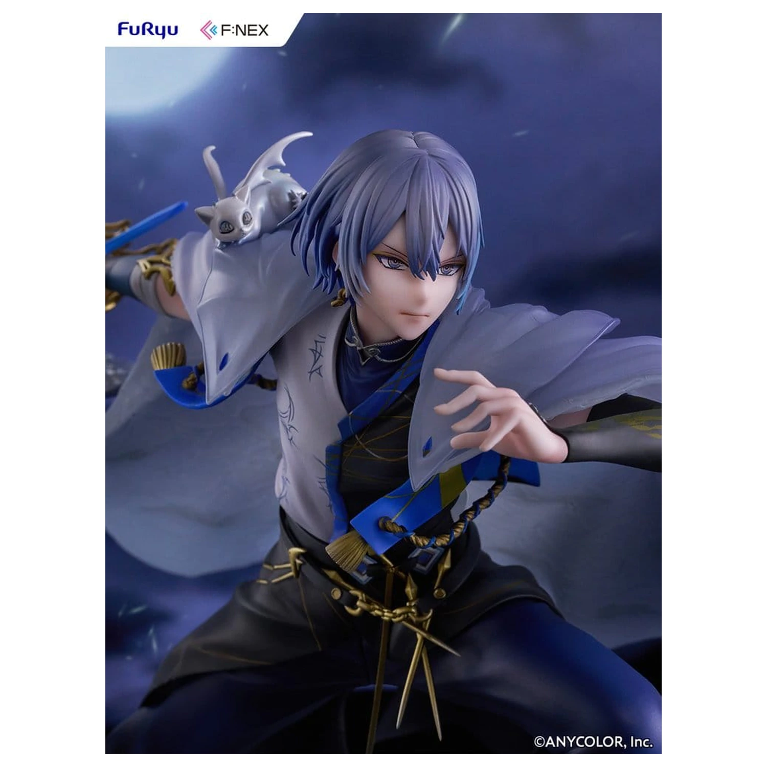 Nijisanji F:NEX PVC figura 1/7 Koyanagi Rou 19 cm fotografija proizvoda
